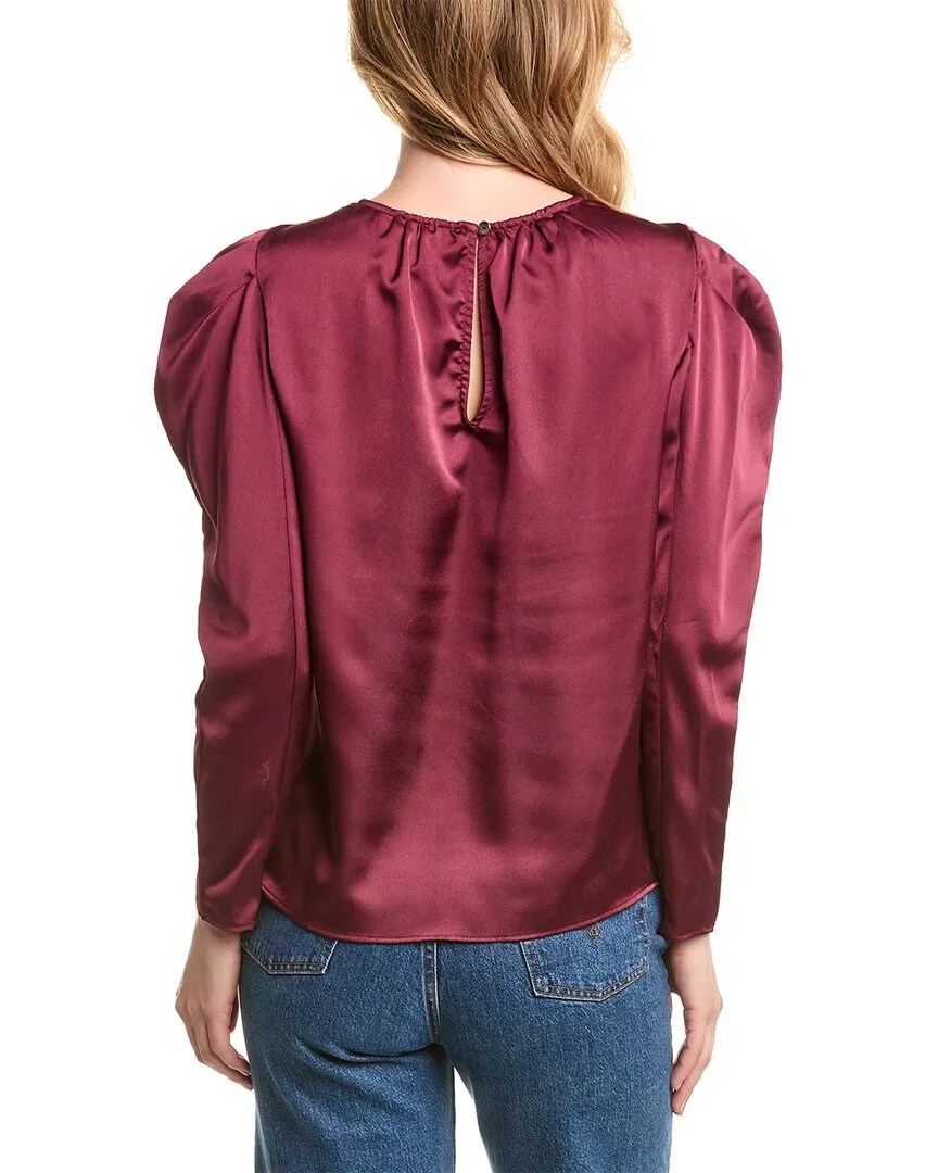 1.STATE Puff Sleeve Blouse