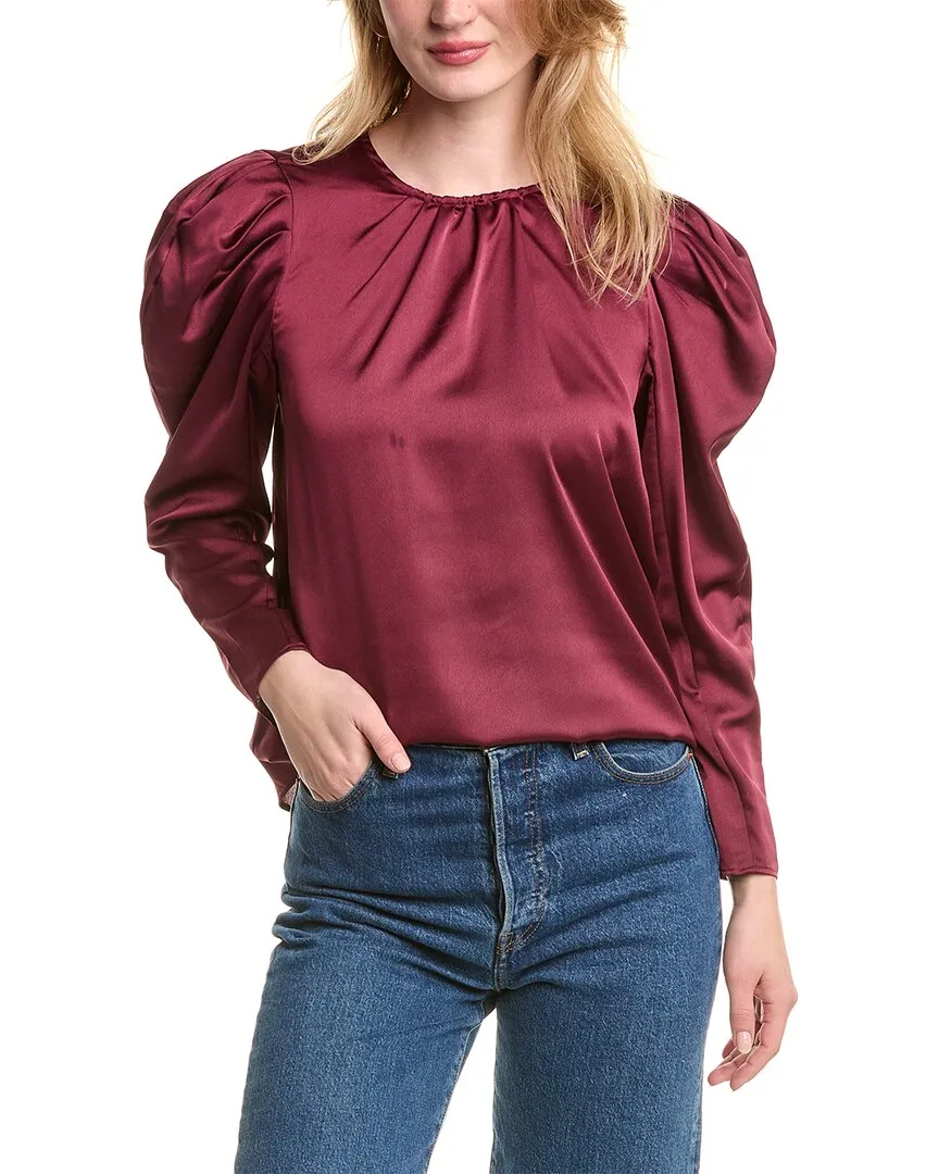 1.STATE Puff Sleeve Blouse