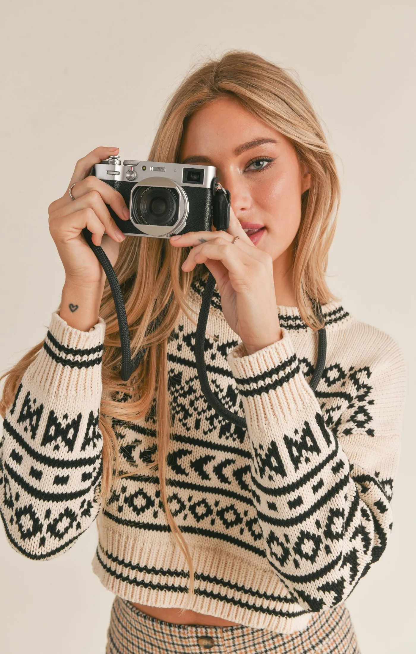About Time Crewneck Sweater