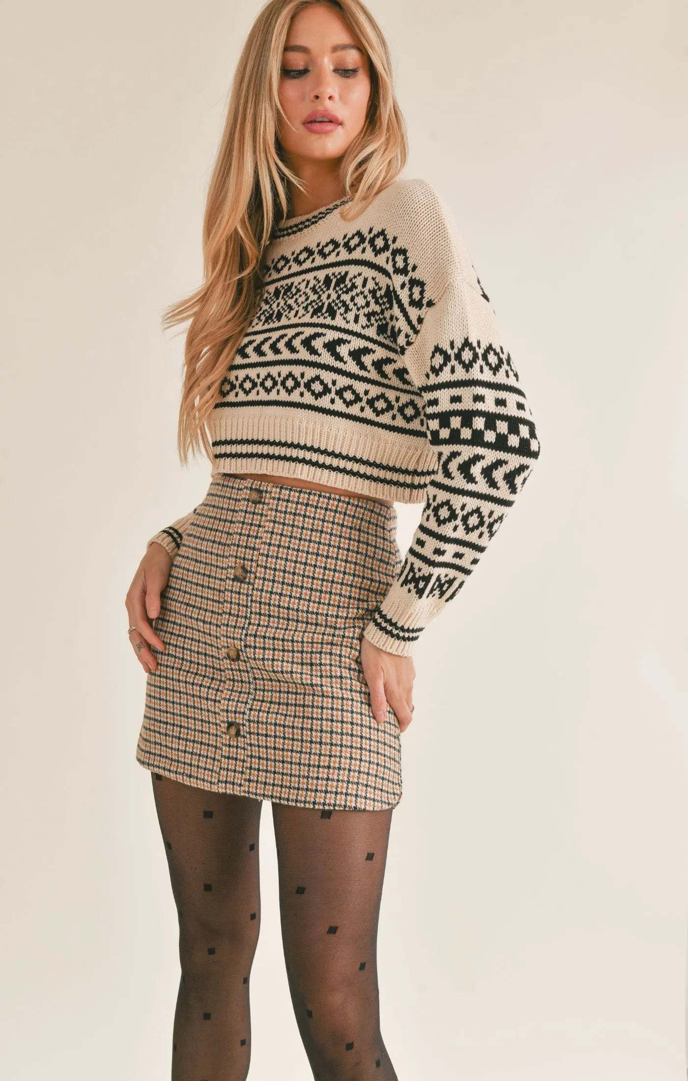 About Time Crewneck Sweater