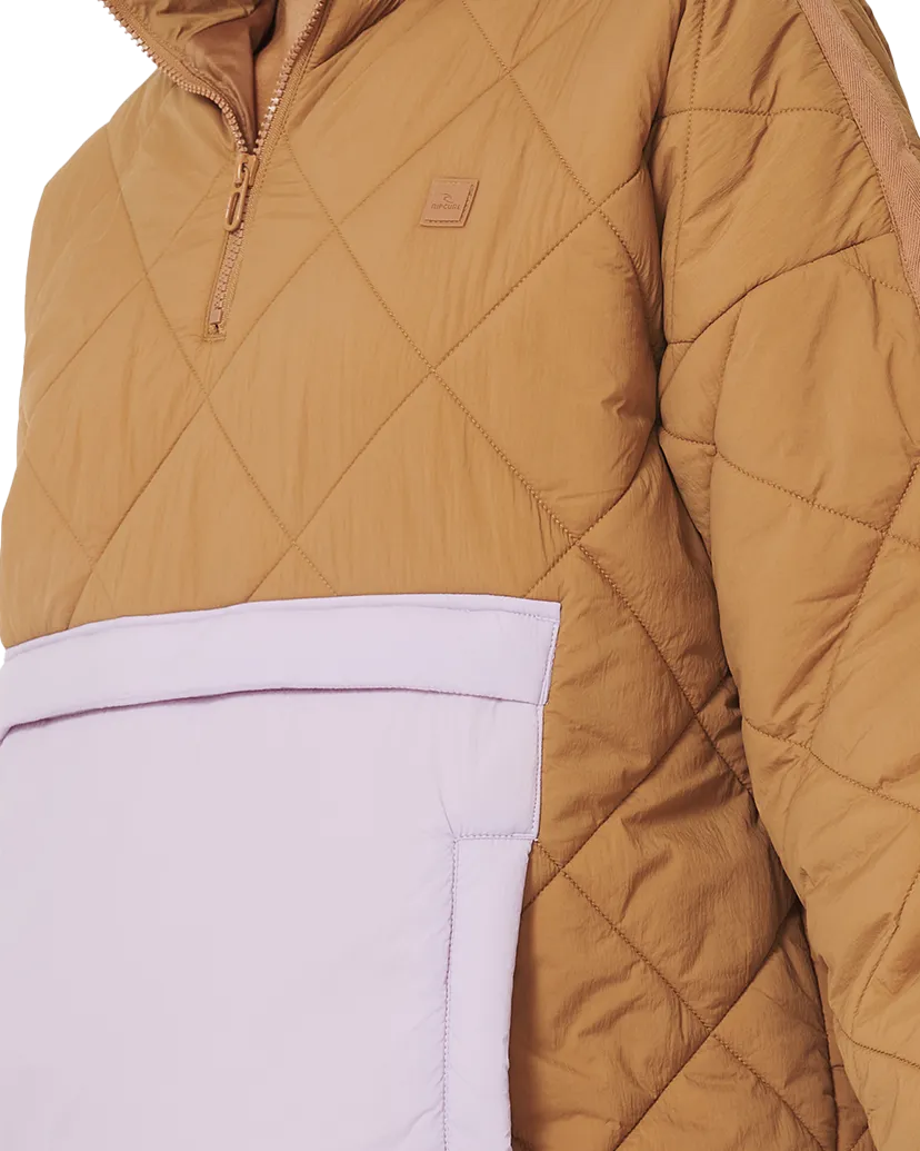 Anti-Series Pack Tech Jacket in Light Brown