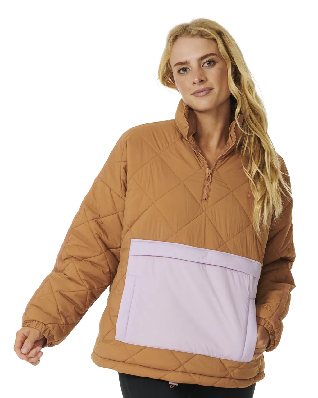 Anti-Series Pack Tech Jacket in Light Brown