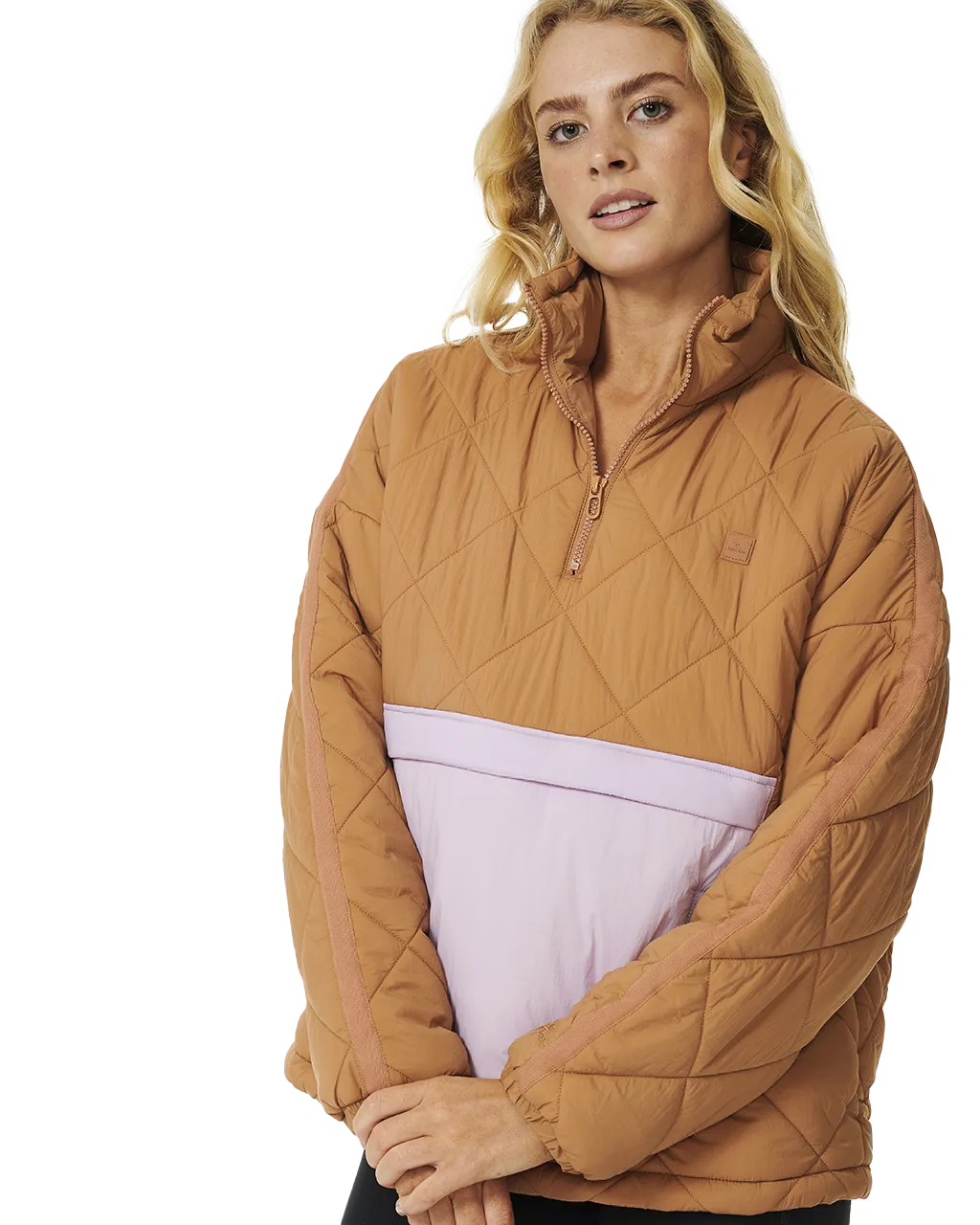 Anti-Series Pack Tech Jacket in Light Brown