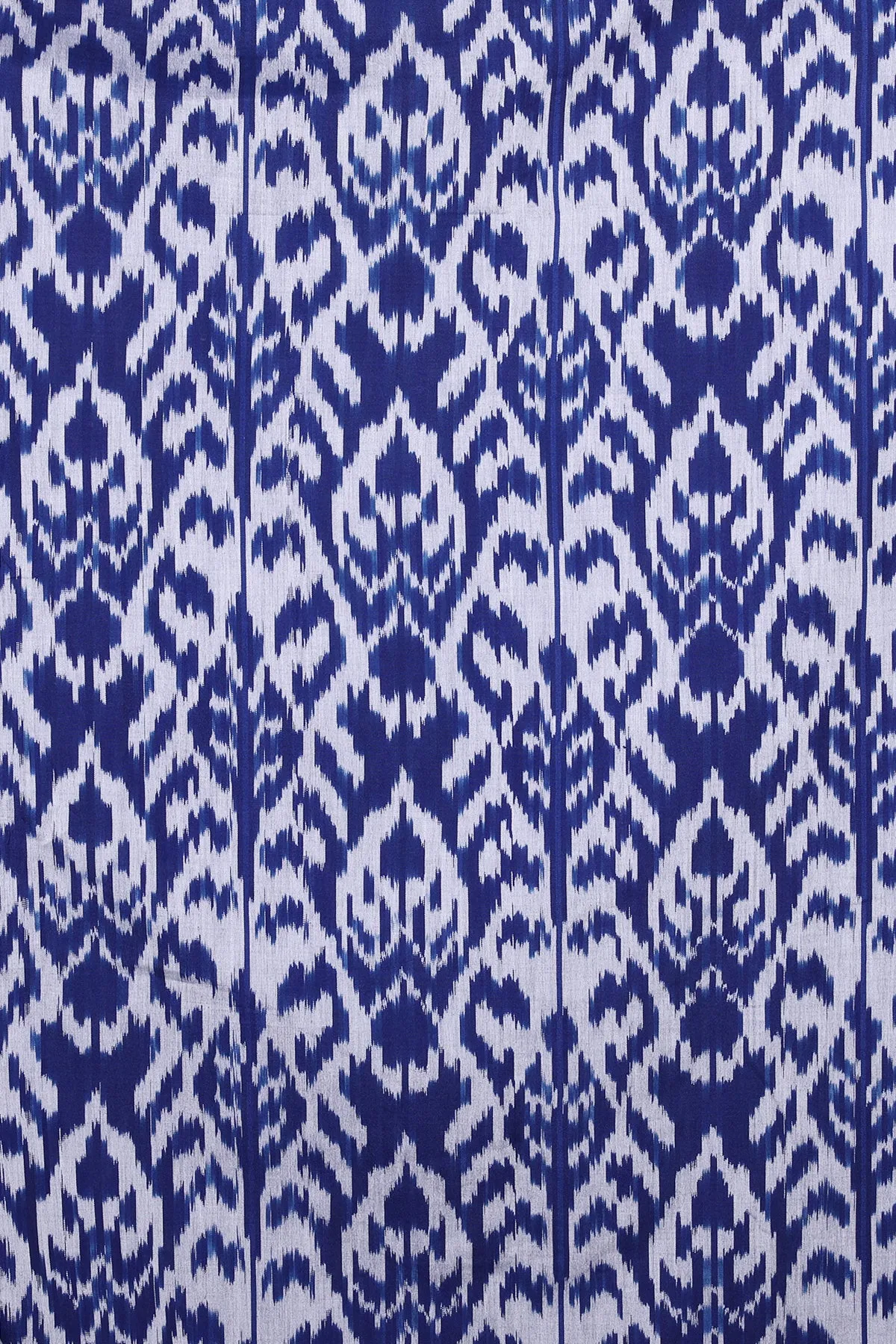 Bondi Blue Ikat Maxi Kaftan Hand Woven