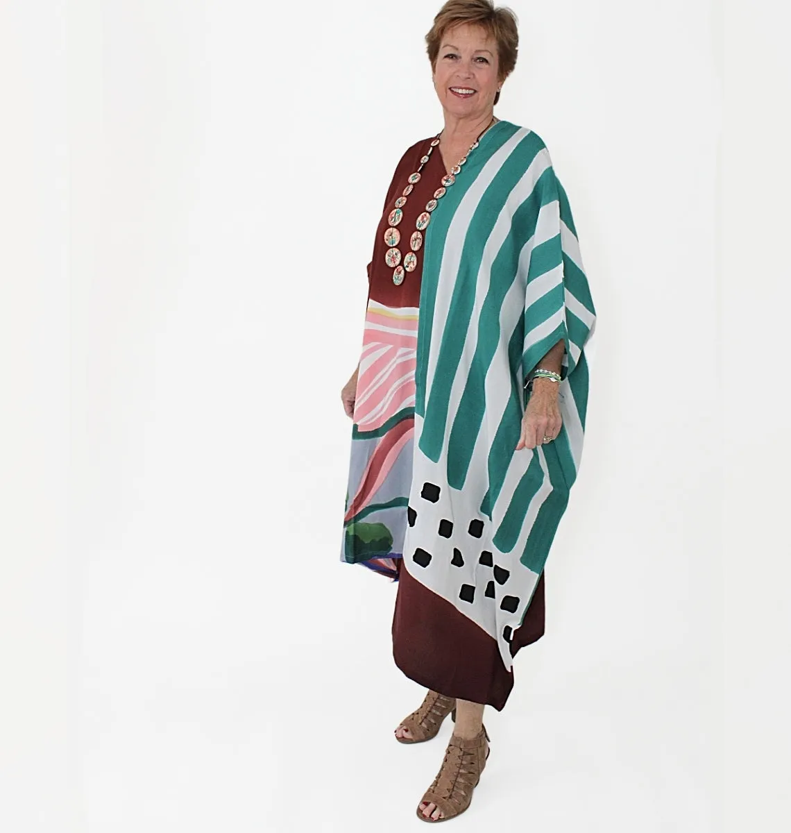 Brown Mojito Kaftan