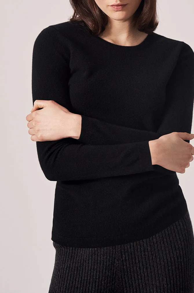 CASHMERE CLASSIC CREWNECK
