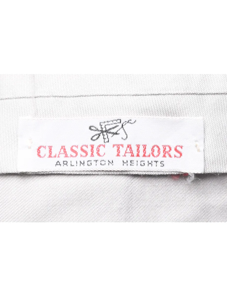 Checked Pattern Trousers - W35 L29