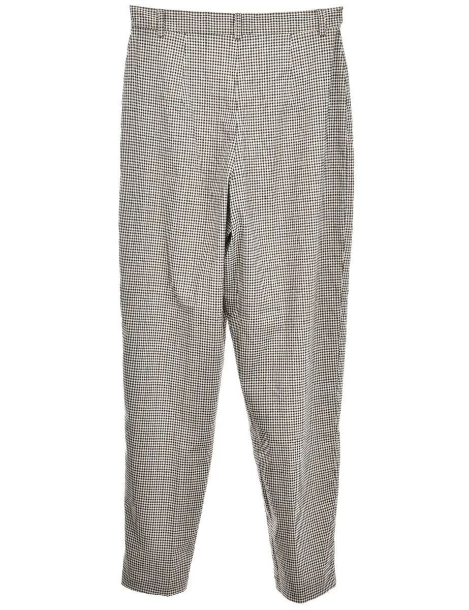 Checked Trousers - W28 L30