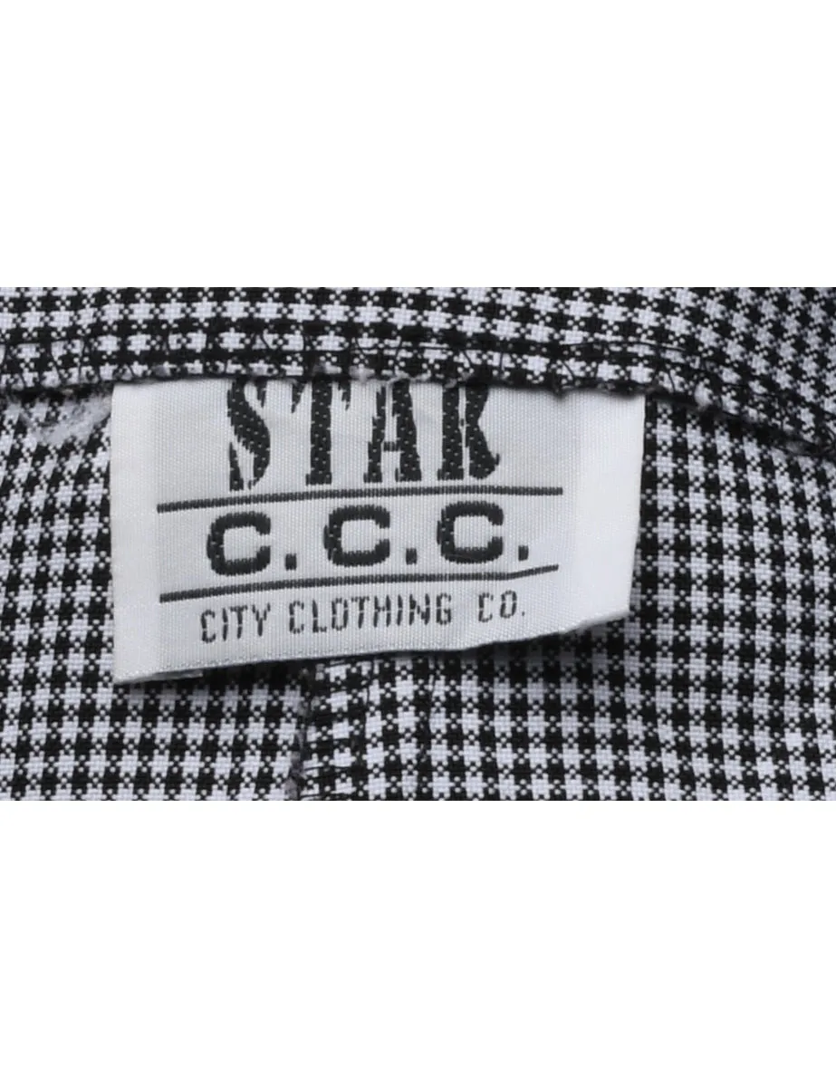 Checked Trousers - W30 L30