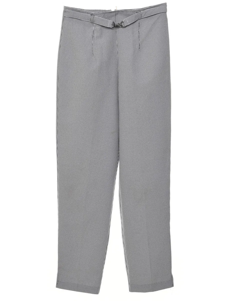 Checked Trousers - W30 L30