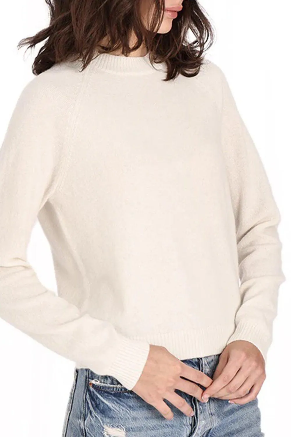 Classic Crewneck - White