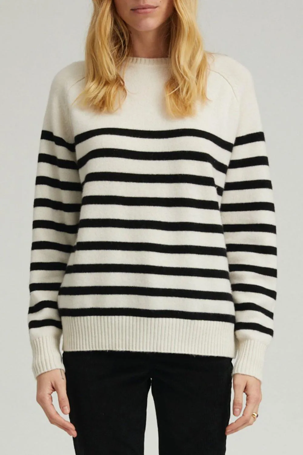 Classic Stripe Crewneck