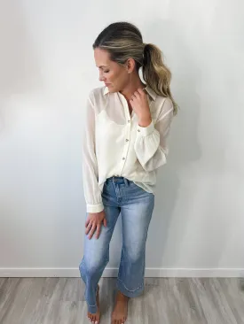 Courtney Chiffon Blouse w/ Cami