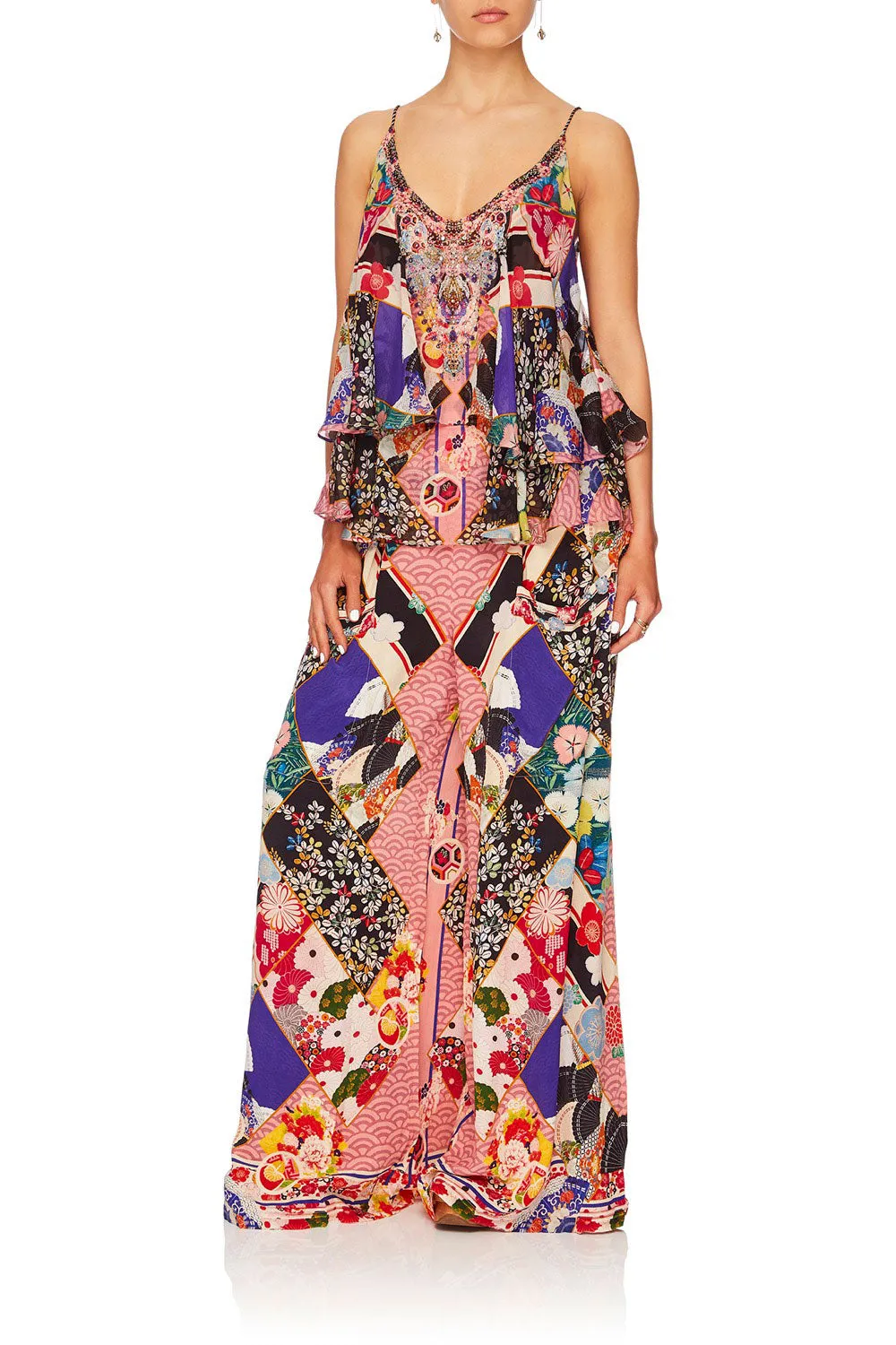 DOUBLE LAYERED CAMI POSTCARDS FROM MARS