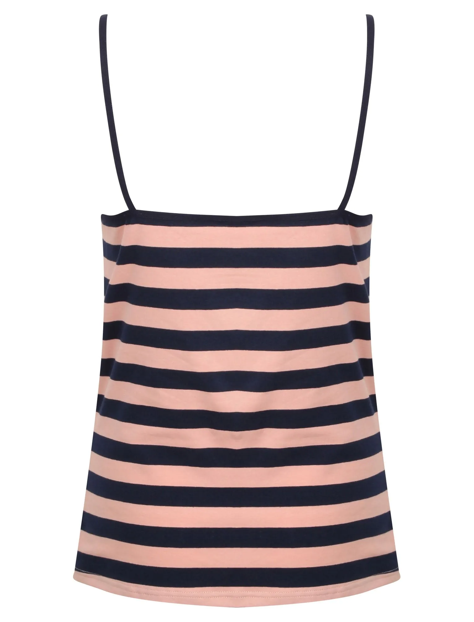 Faith Striped Cami Underwear Set in Eclipse Blue / Blush - Tokyo Laundry