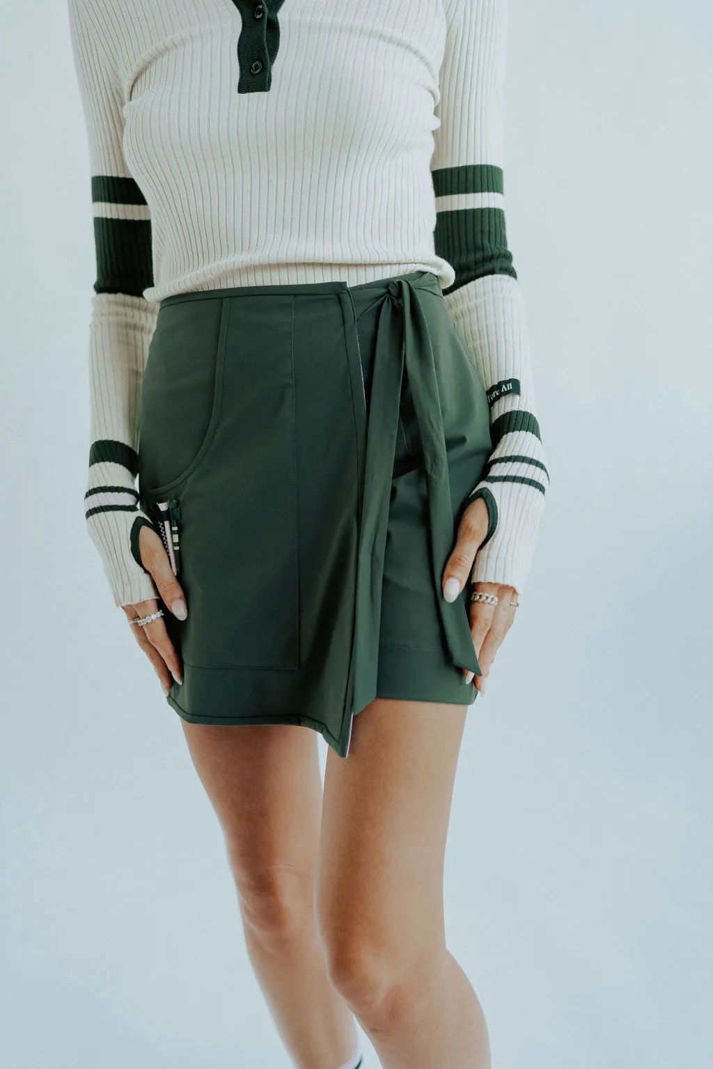 Hamptons Skort Green