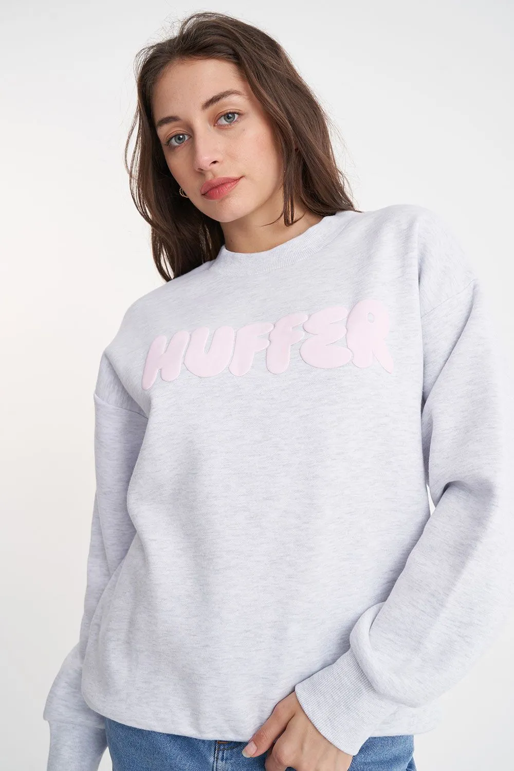 Huffer Arcade Crew/Juicy Silver Marle