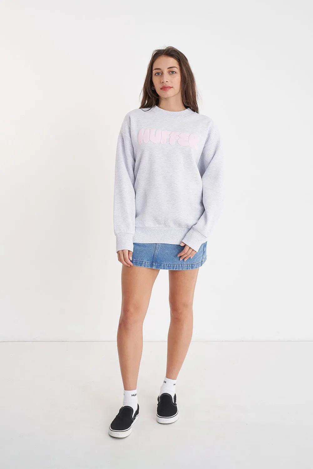 Huffer Arcade Crew/Juicy Silver Marle