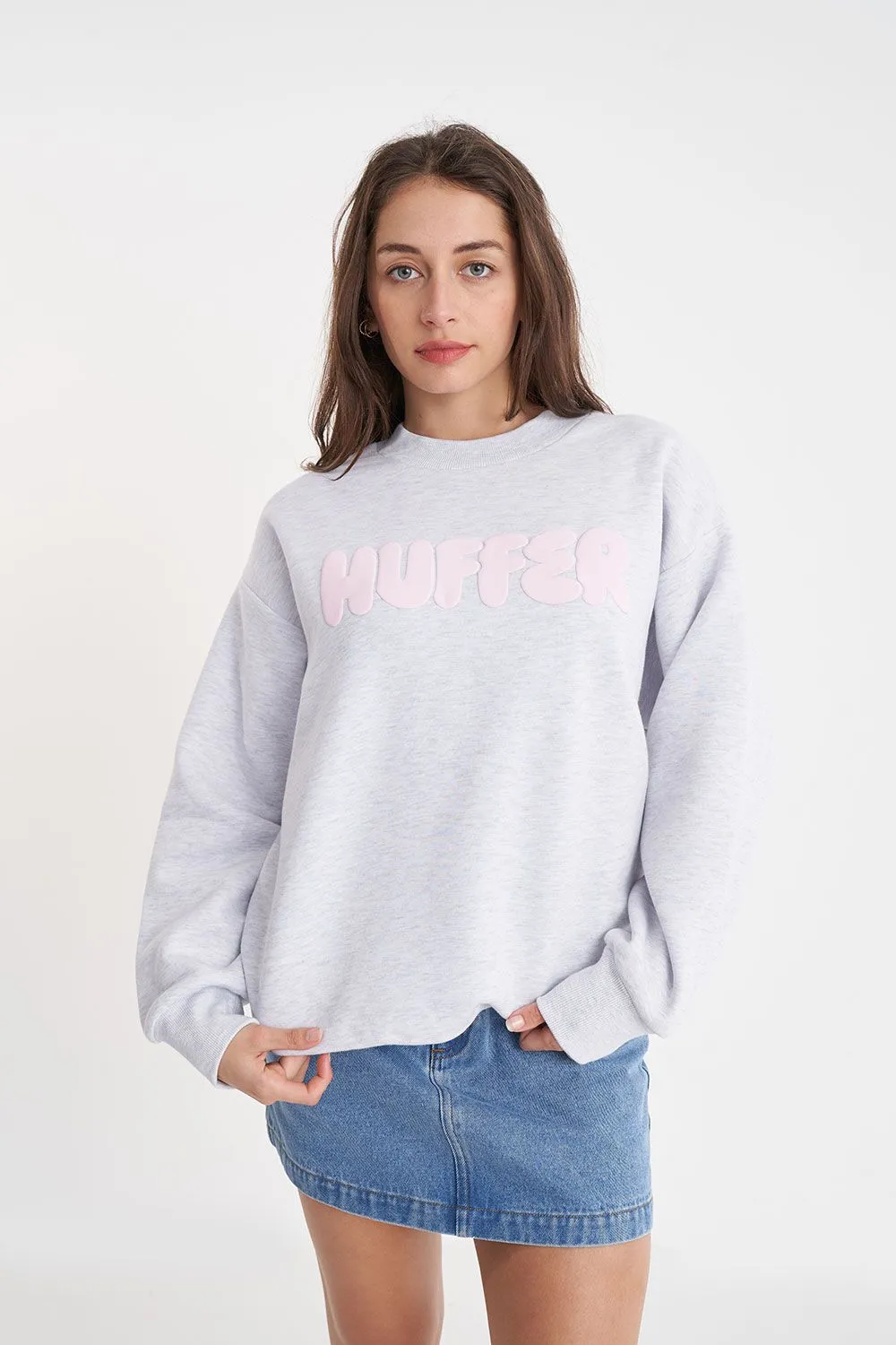 Huffer Arcade Crew/Juicy Silver Marle