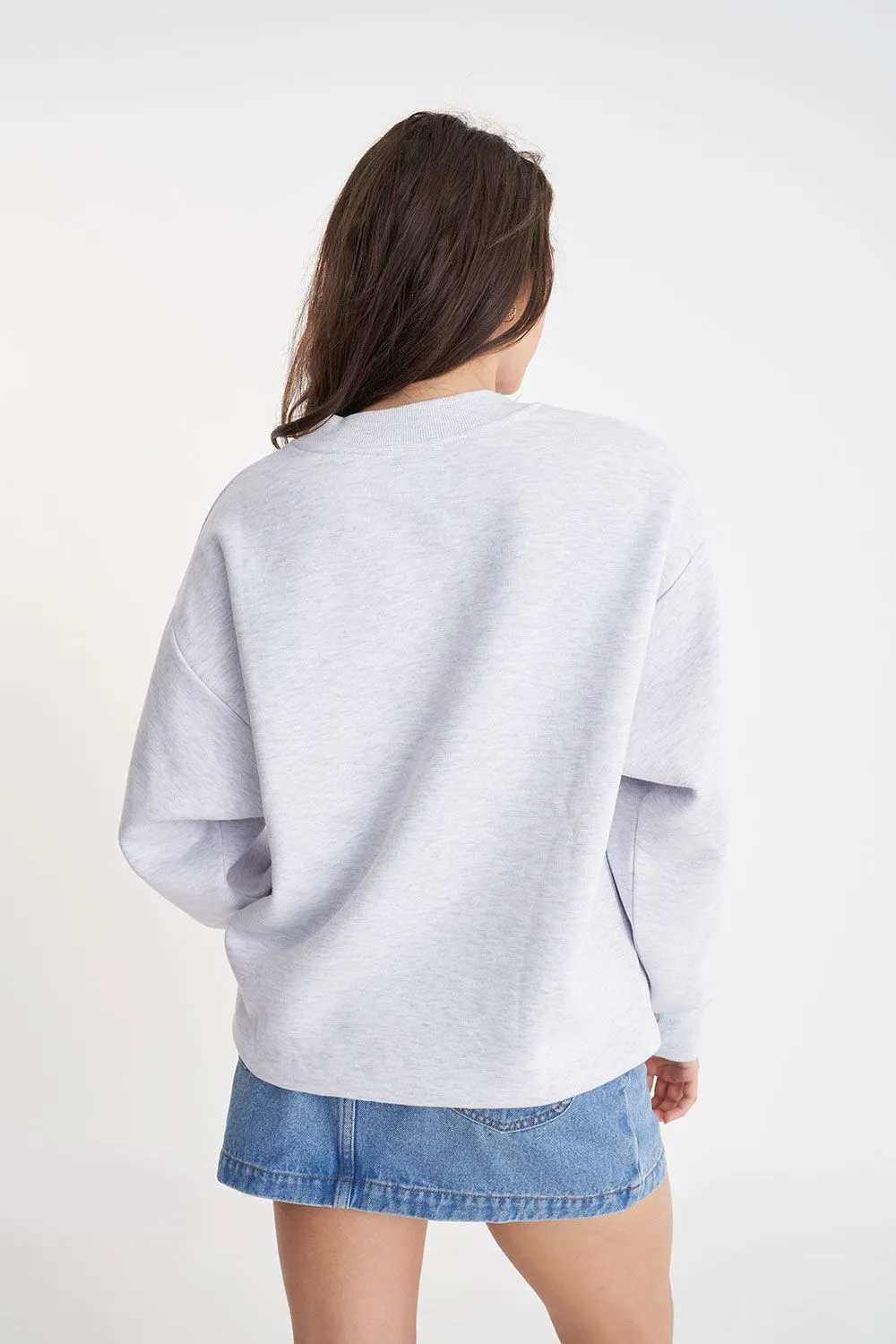Huffer Arcade Crew/Juicy Silver Marle