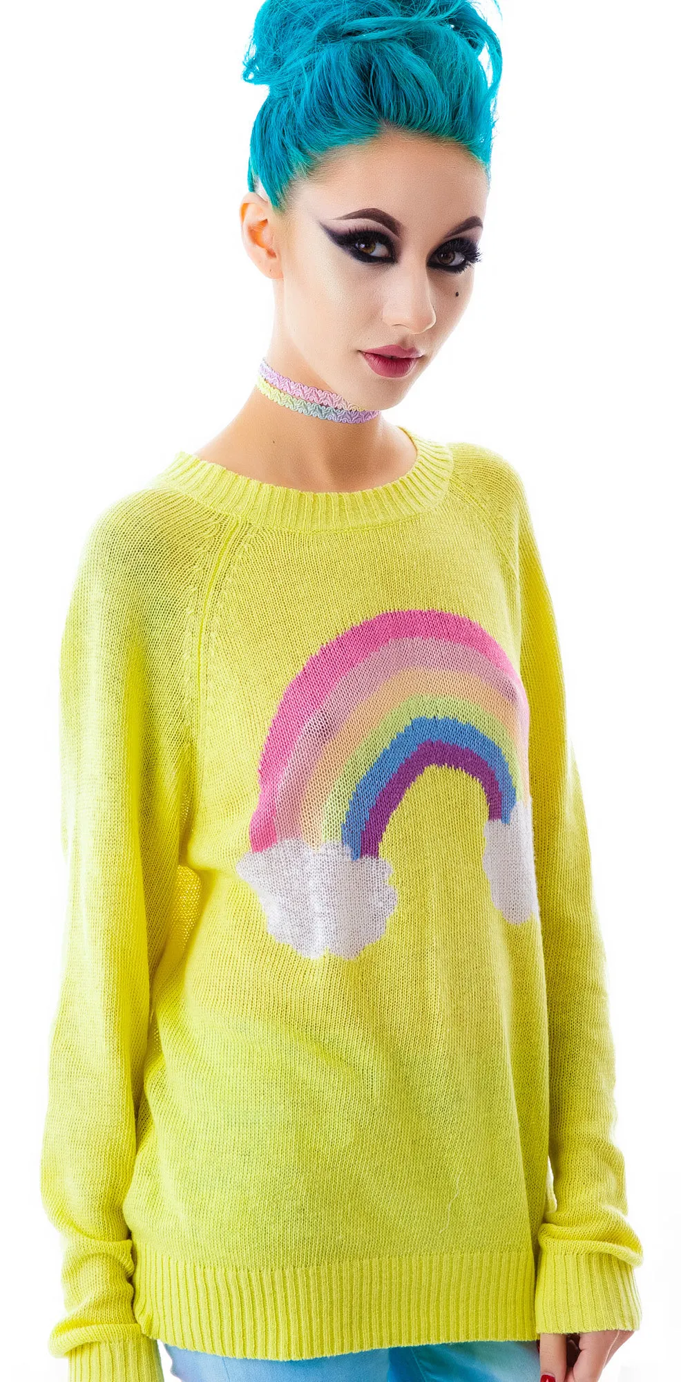 Island Rainbow Mini 70's Sweater