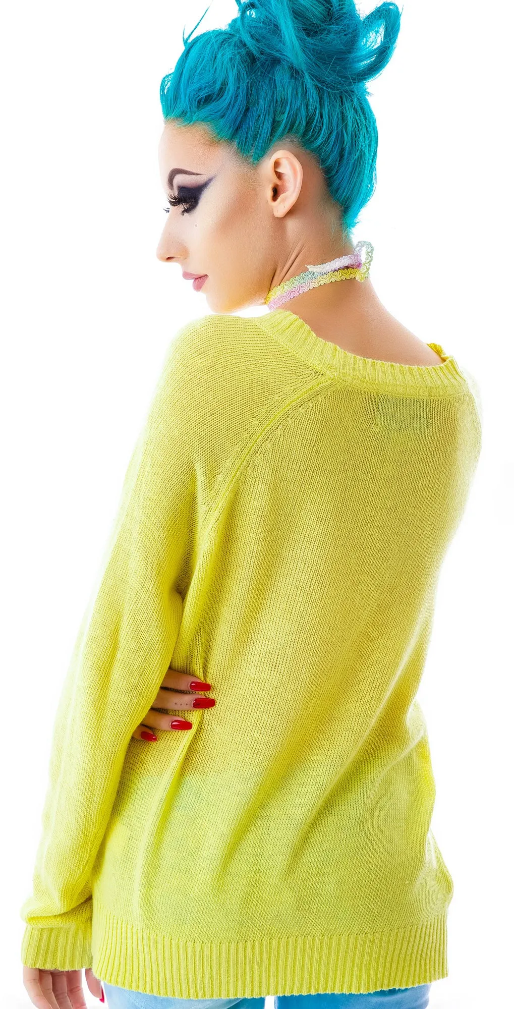 Island Rainbow Mini 70's Sweater