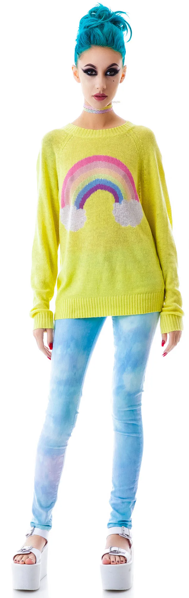 Island Rainbow Mini 70's Sweater