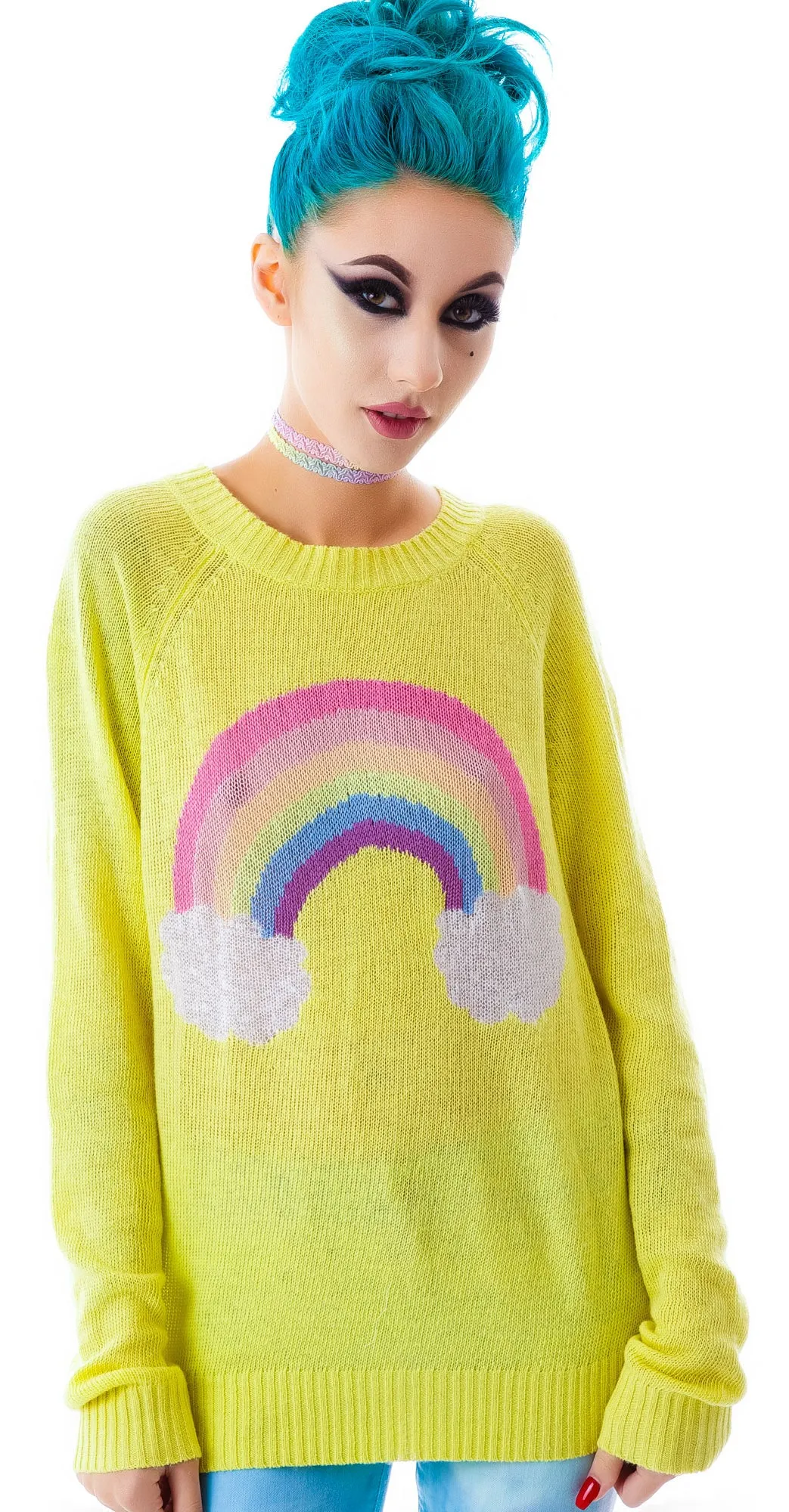 Island Rainbow Mini 70's Sweater