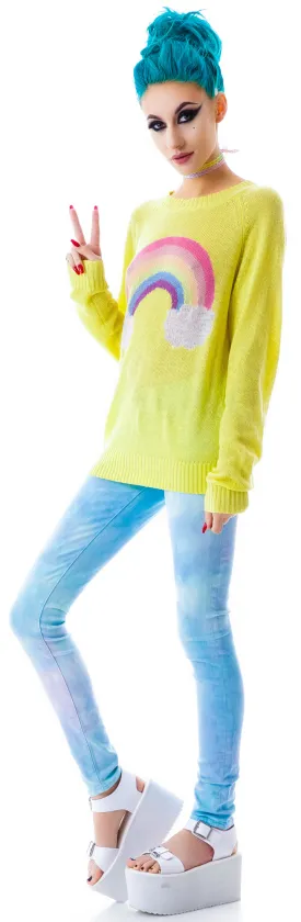 Island Rainbow Mini 70's Sweater