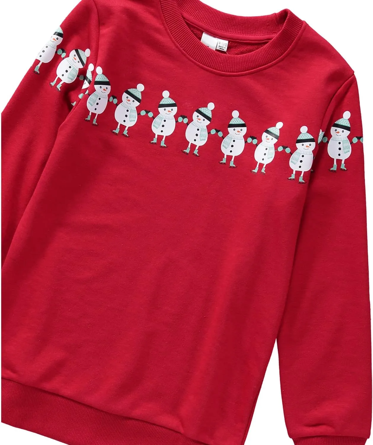 KIMU Boys' Long Sleeve Knit Pullover Christmas Sweater Crewneck Holiday Sweater Shirt