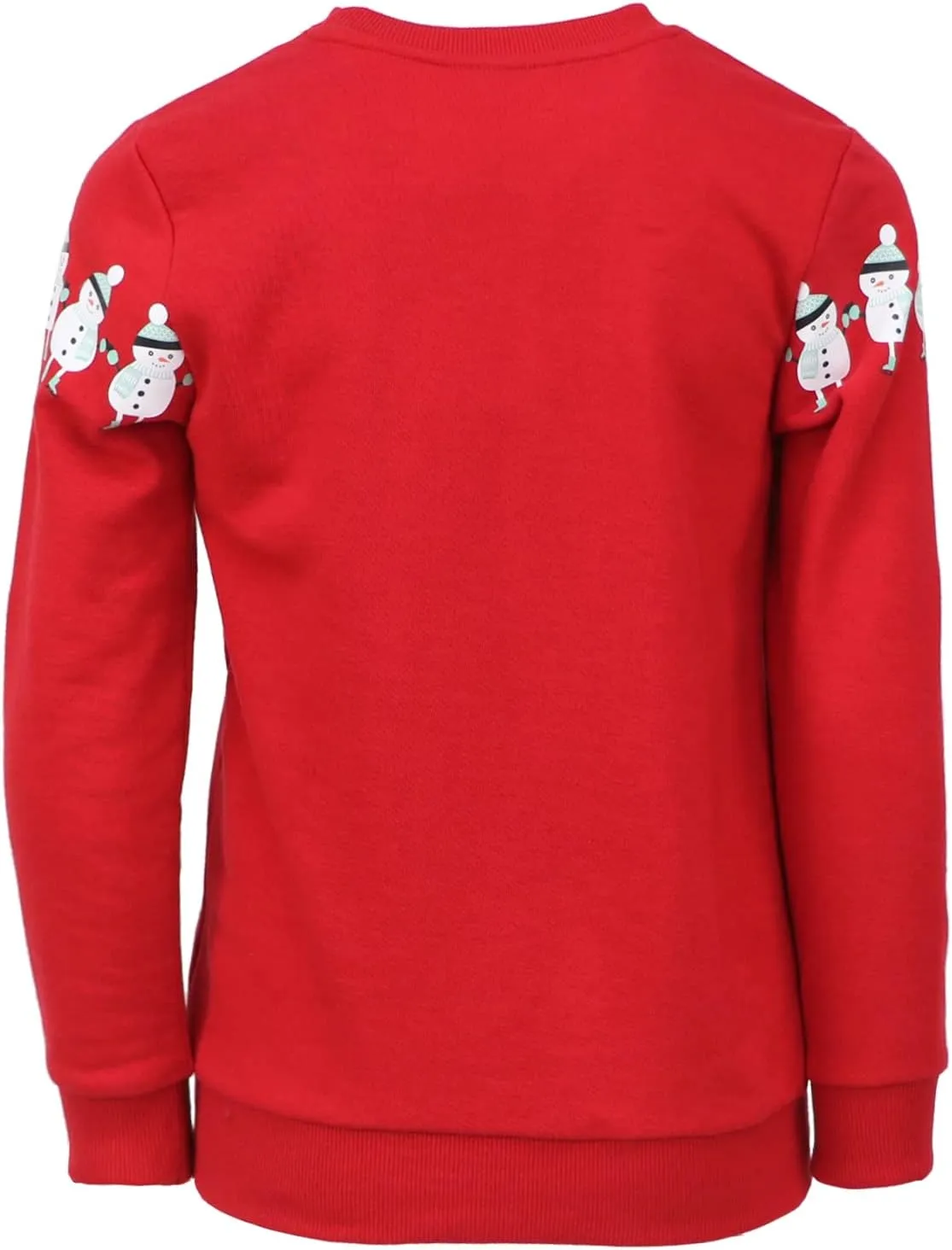 KIMU Boys' Long Sleeve Knit Pullover Christmas Sweater Crewneck Holiday Sweater Shirt