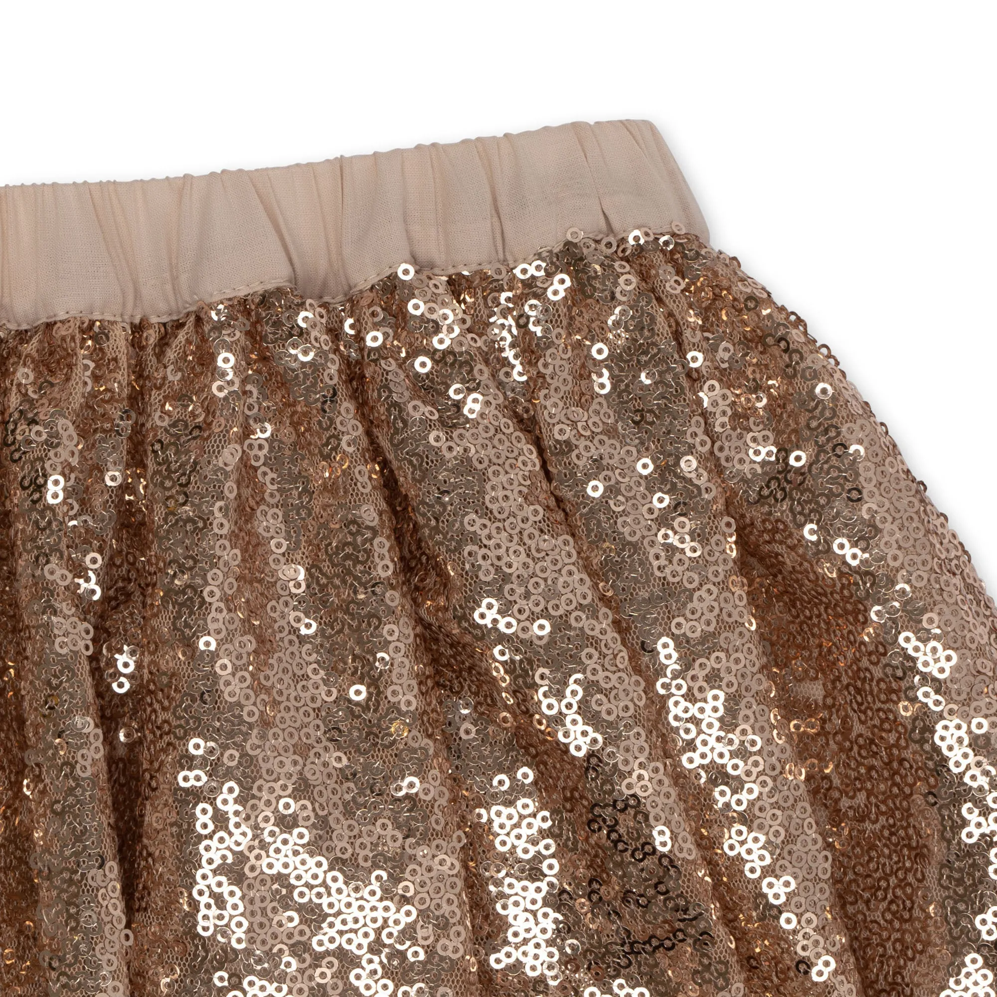 Konges Sløjd Starla Sequin Skirt Gold Blush