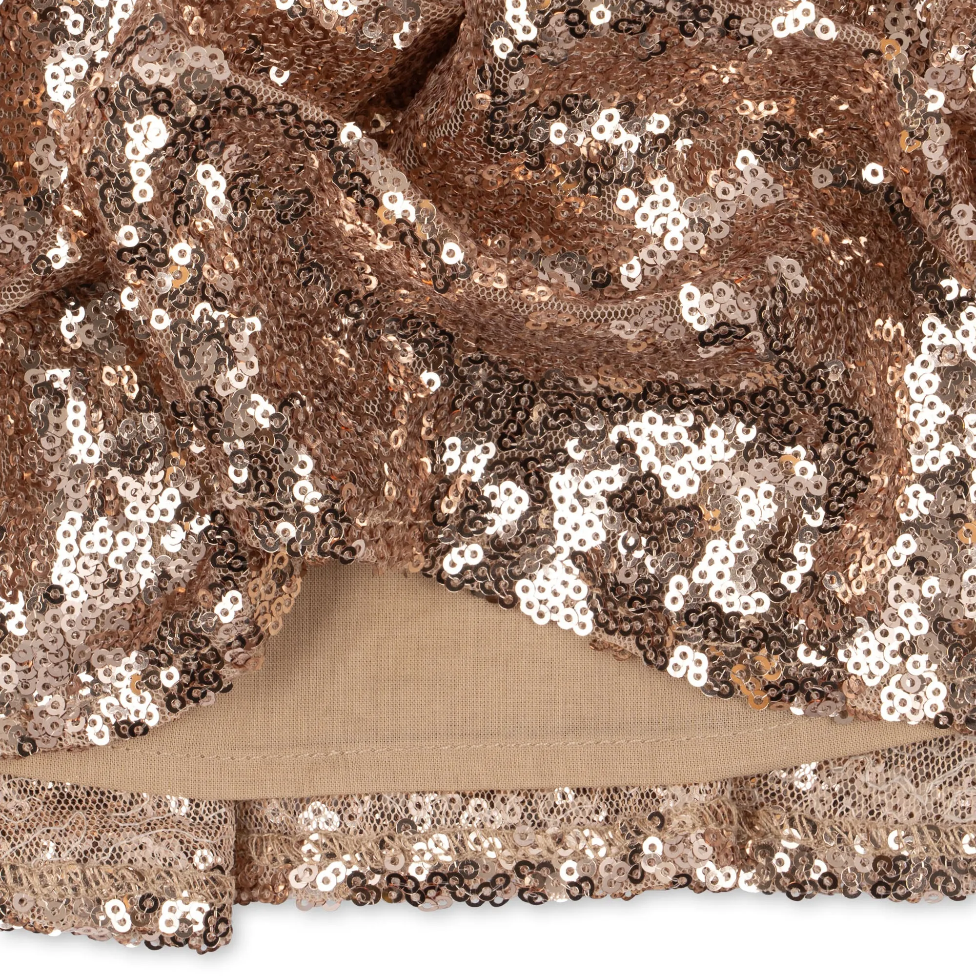 Konges Sløjd Starla Sequin Skirt Gold Blush