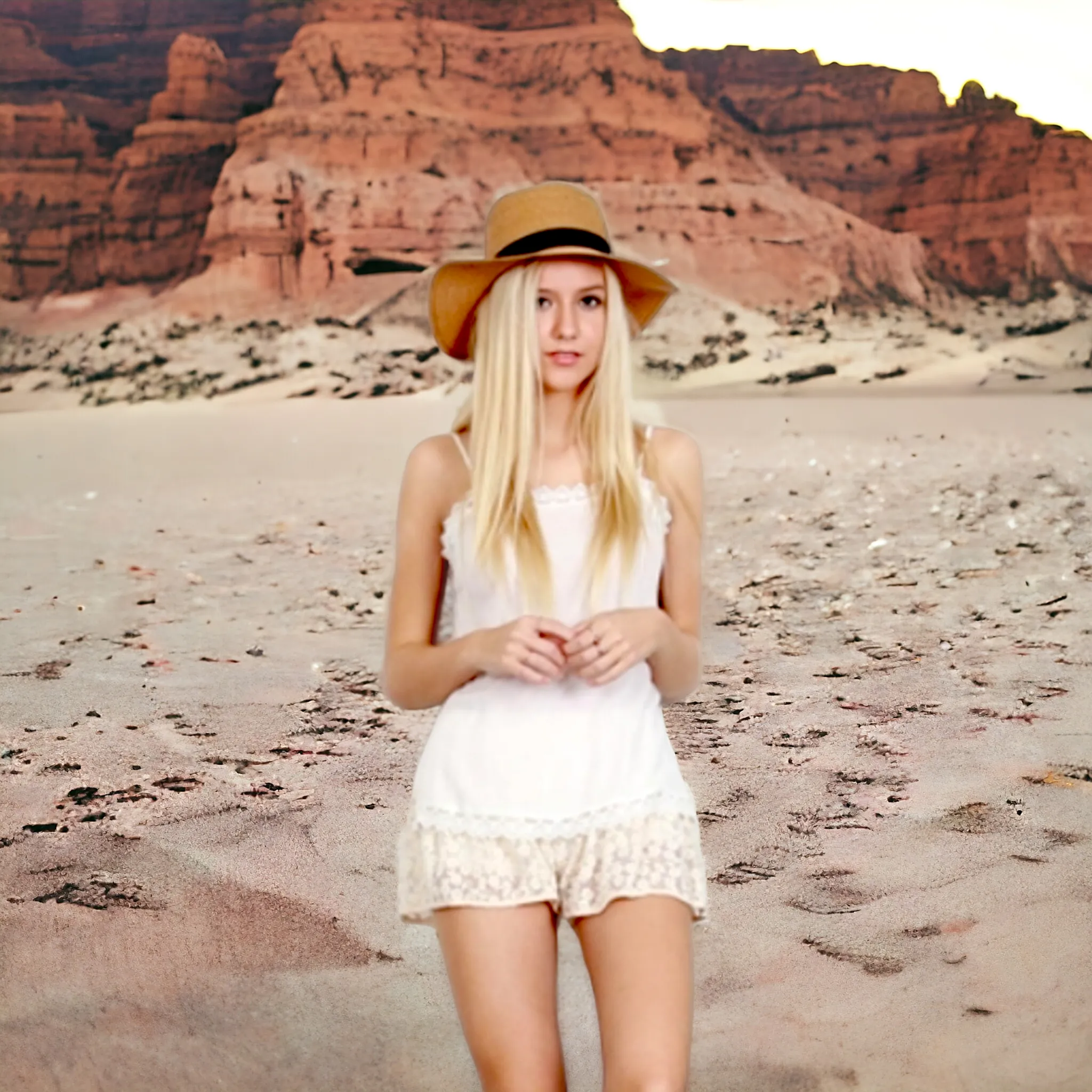 Lace Trimmed Cami