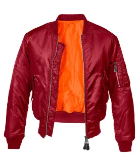MA1 jacket | Burgundy