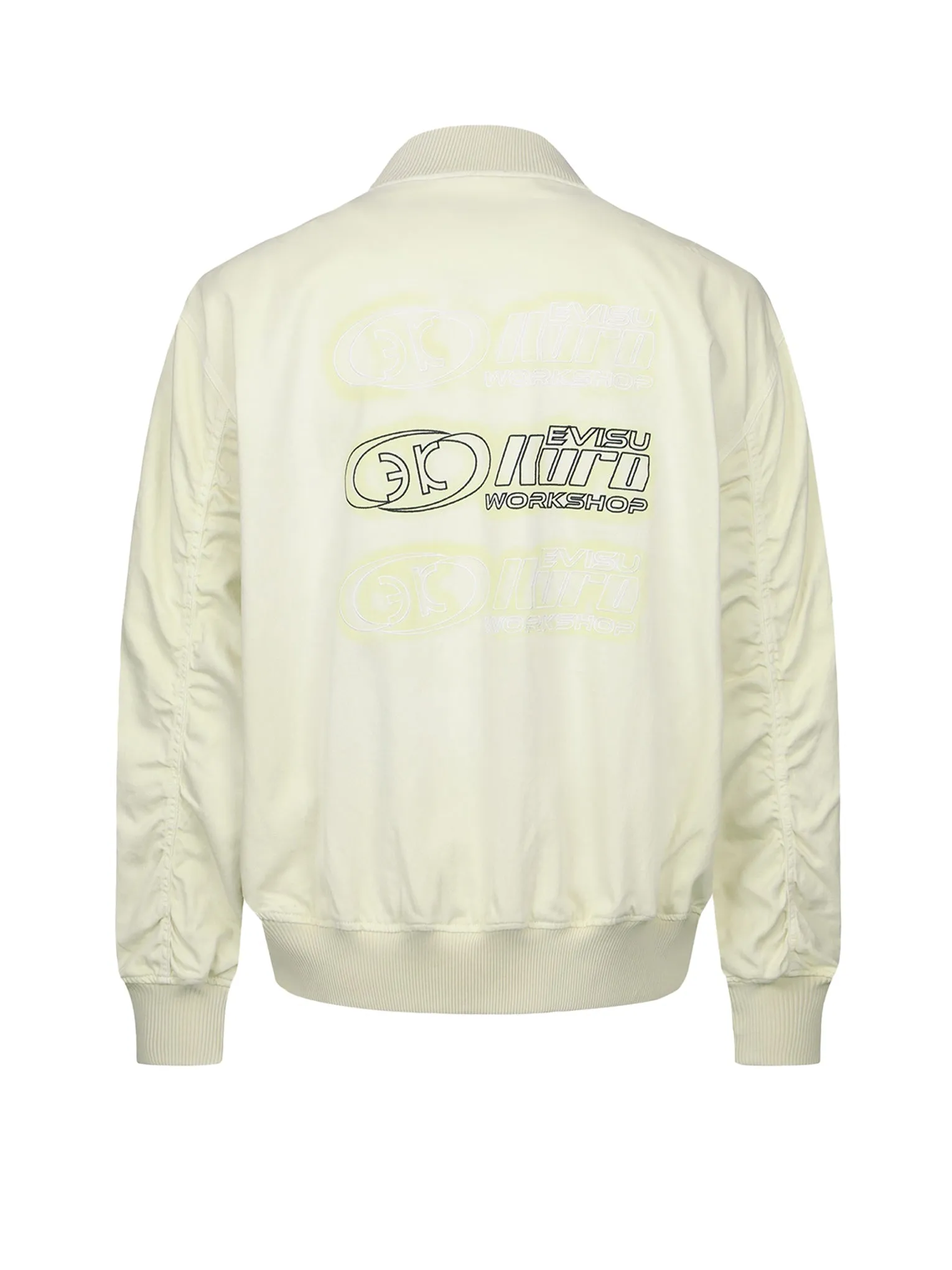 Multiple Logo Embroideries MA-1 Bomber Jacket