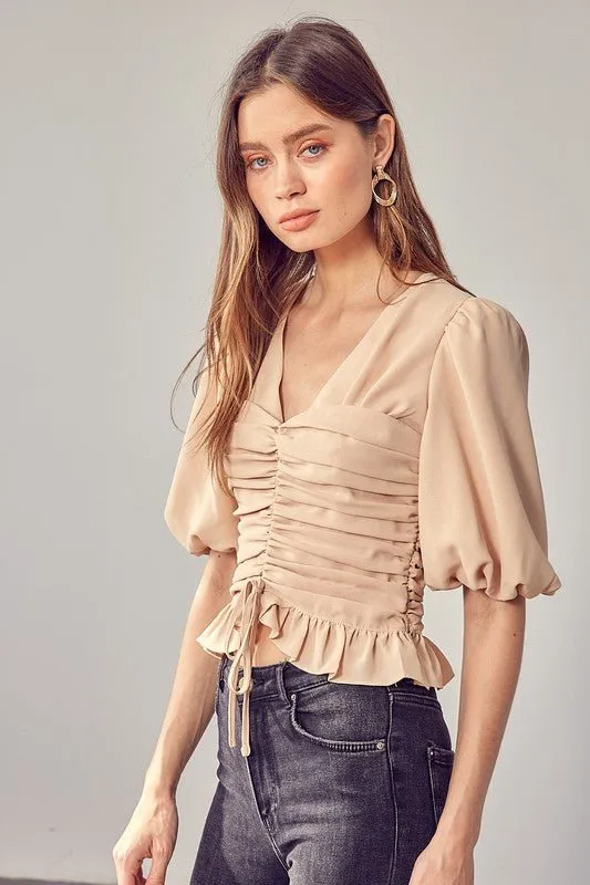 Puff Short Sleeve Top