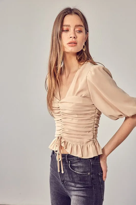 Puff Short Sleeve Top