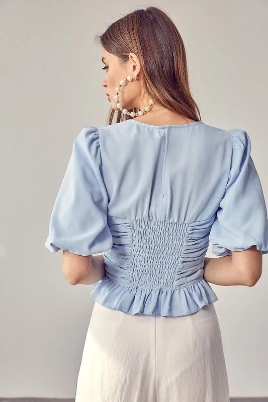 Puff Short Sleeve Top
