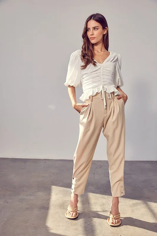 Puff Short Sleeve Top