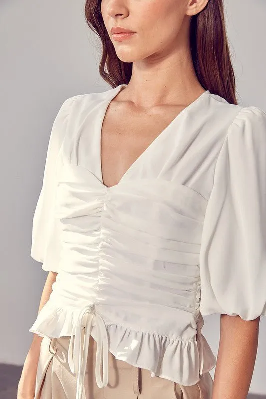 Puff Short Sleeve Top