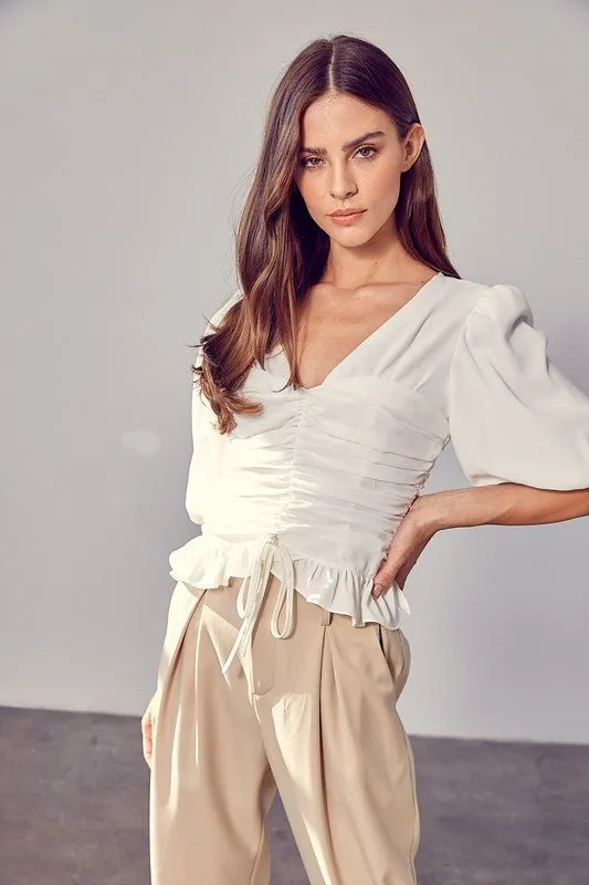 Puff Short Sleeve Top