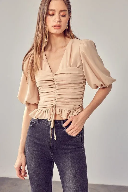 Puff Short Sleeve Top