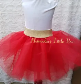 Red Luxury Tutu Skirt