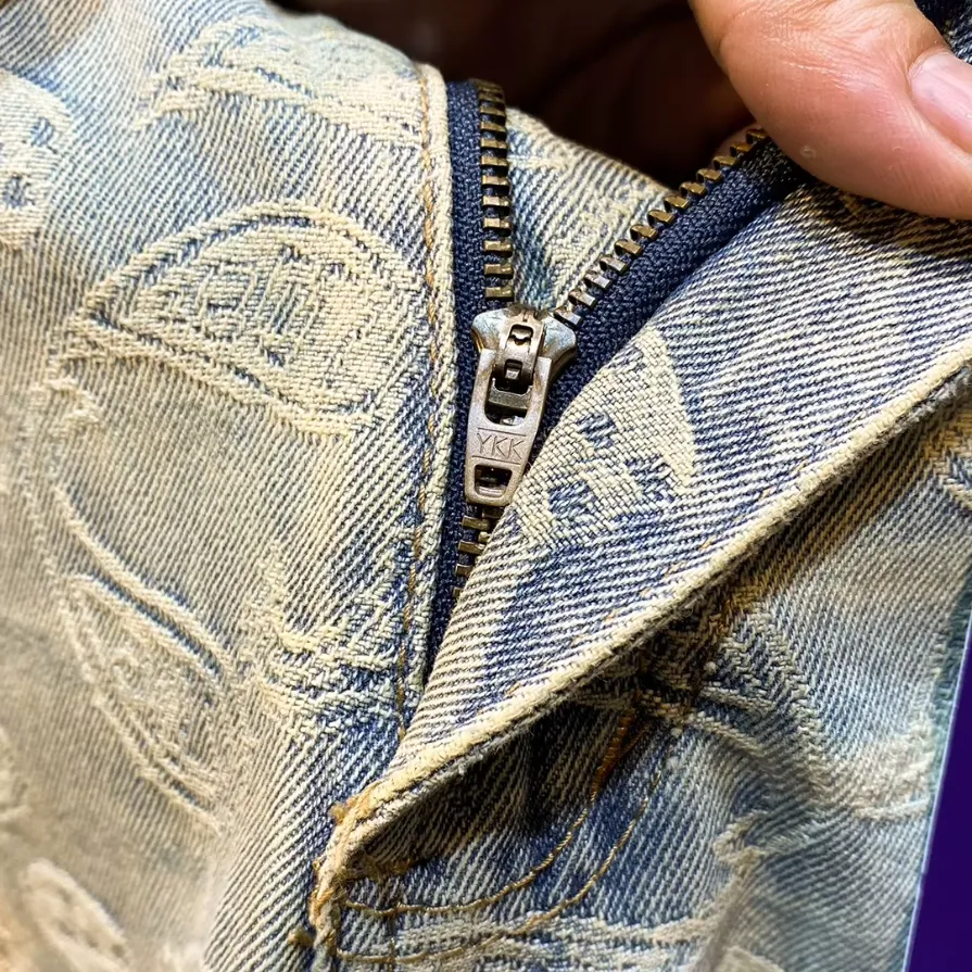 Ripped Pattern Casual Men's Jeans