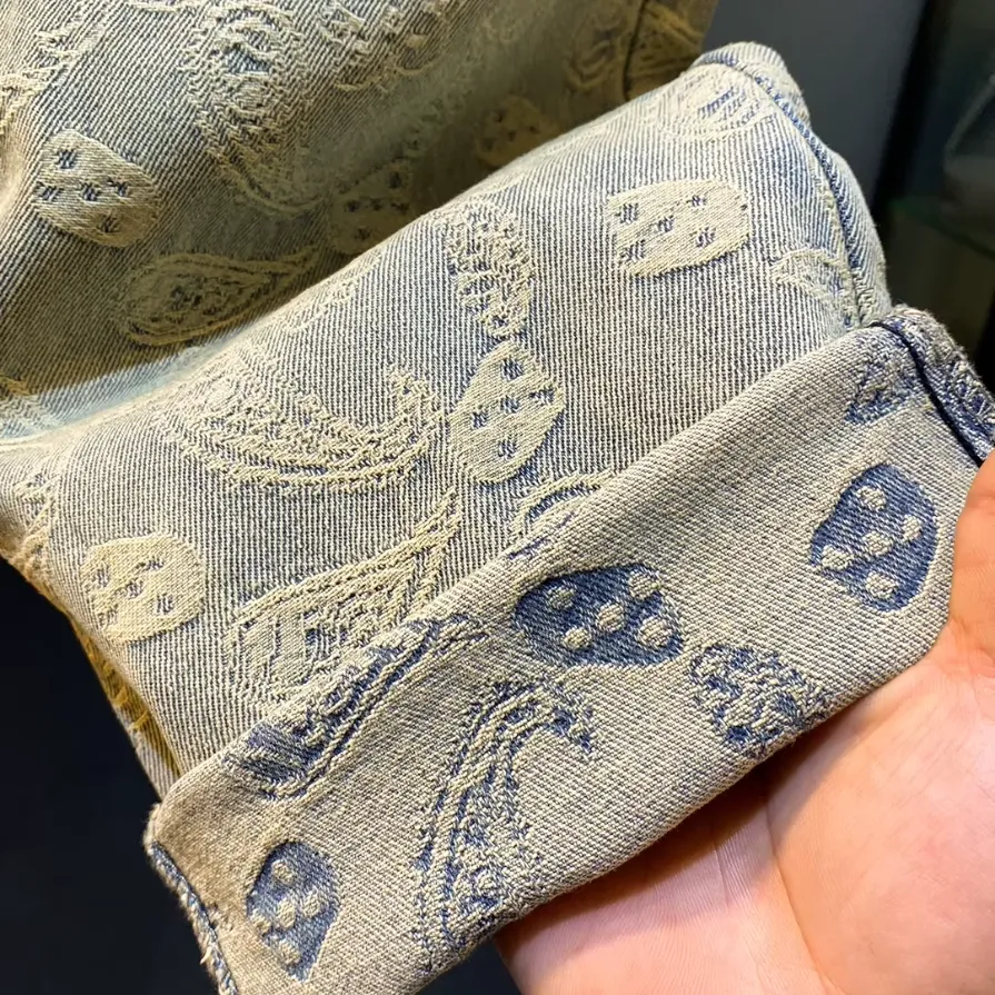 Ripped Pattern Casual Men's Jeans