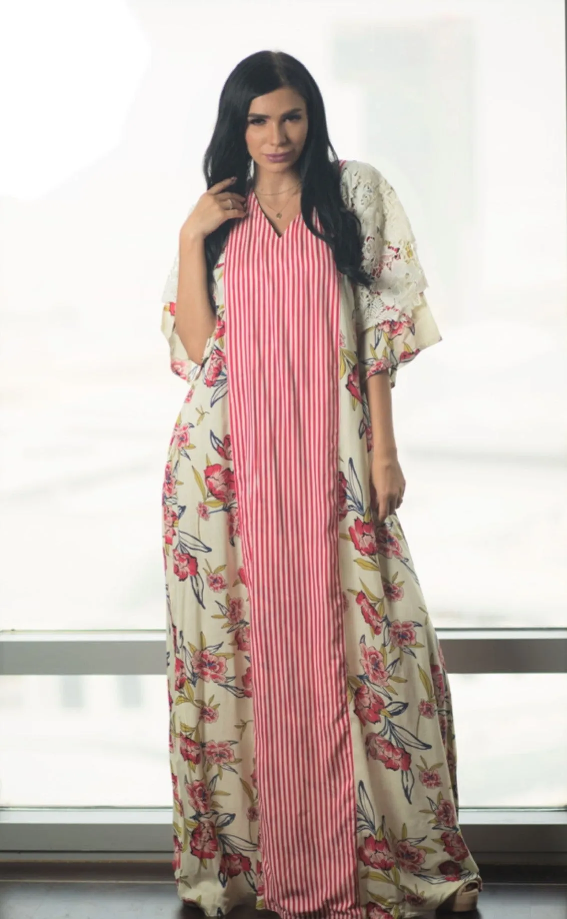 Riri kaftan dress