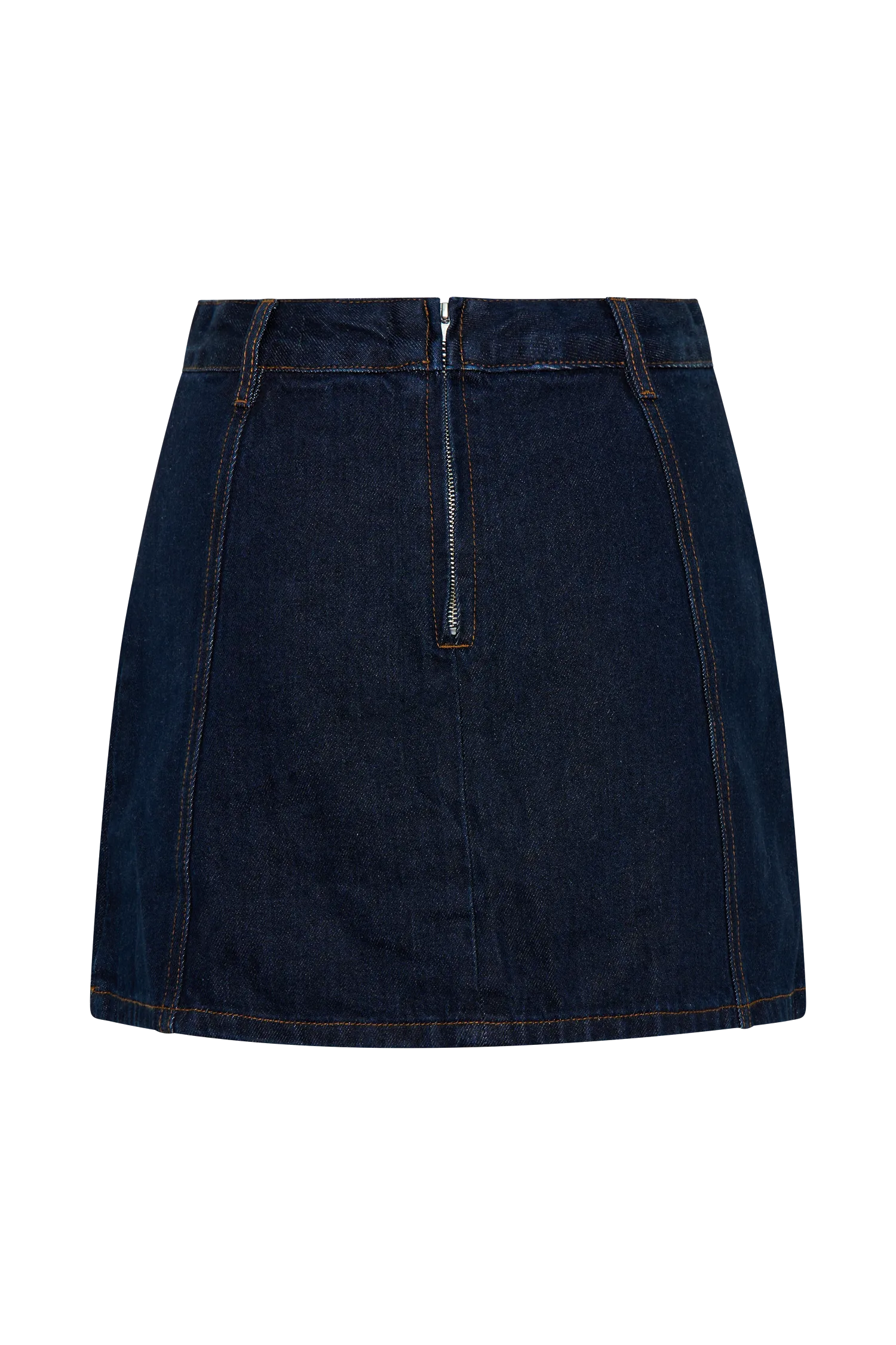 Rosalyn Mini Denim Skort - Indigo Blue