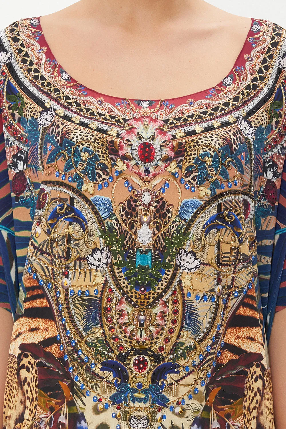 ROUND NECK KAFTAN NATURAL INSTINCT