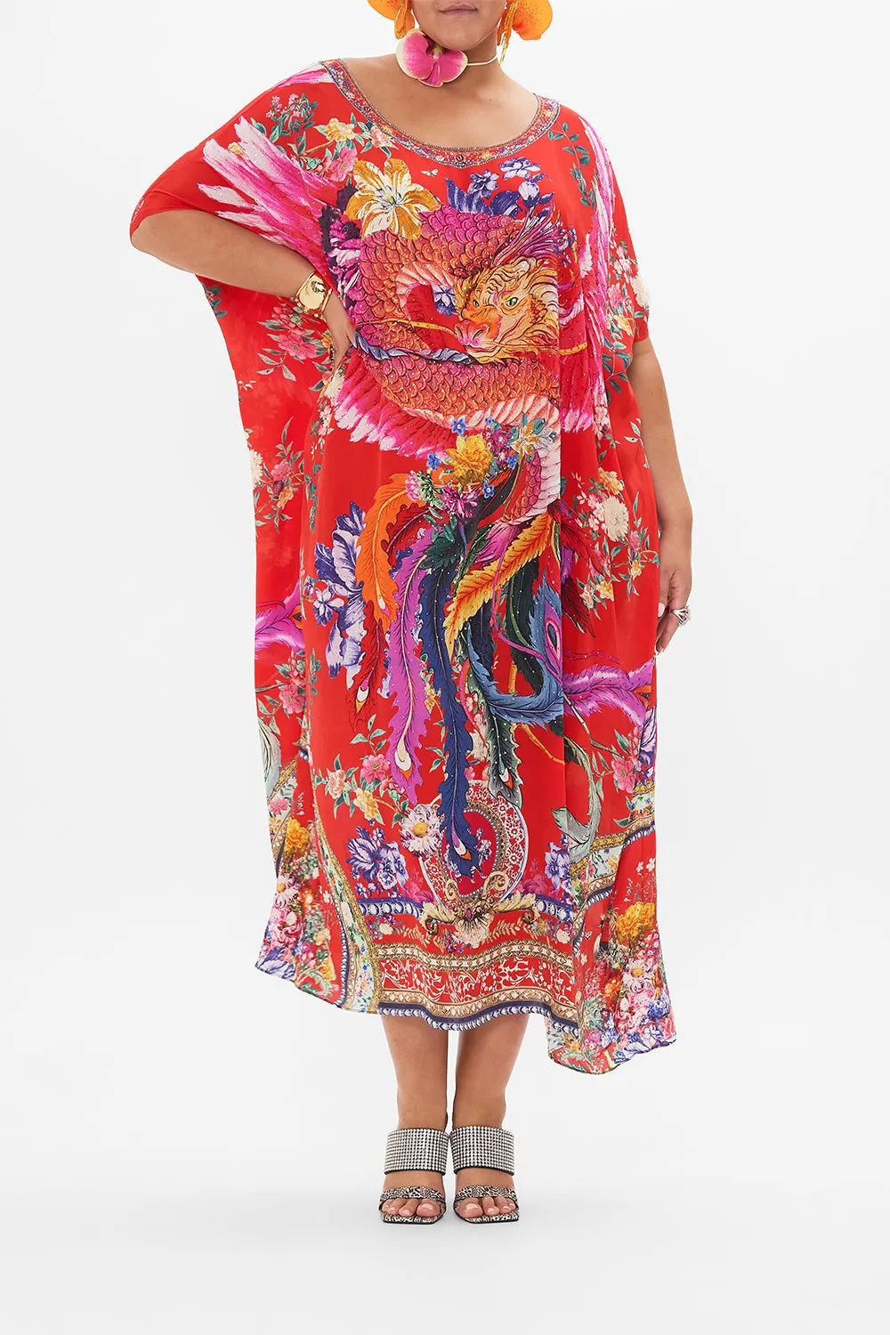 ROUND NECK KAFTAN THE SUMMER PALACE